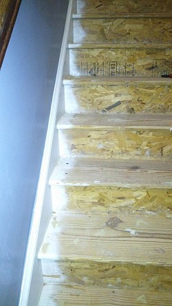 Staircase Remodel Before