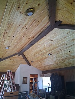 Pine Ceiling