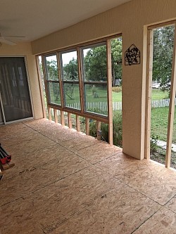 Added windows, door, and walls